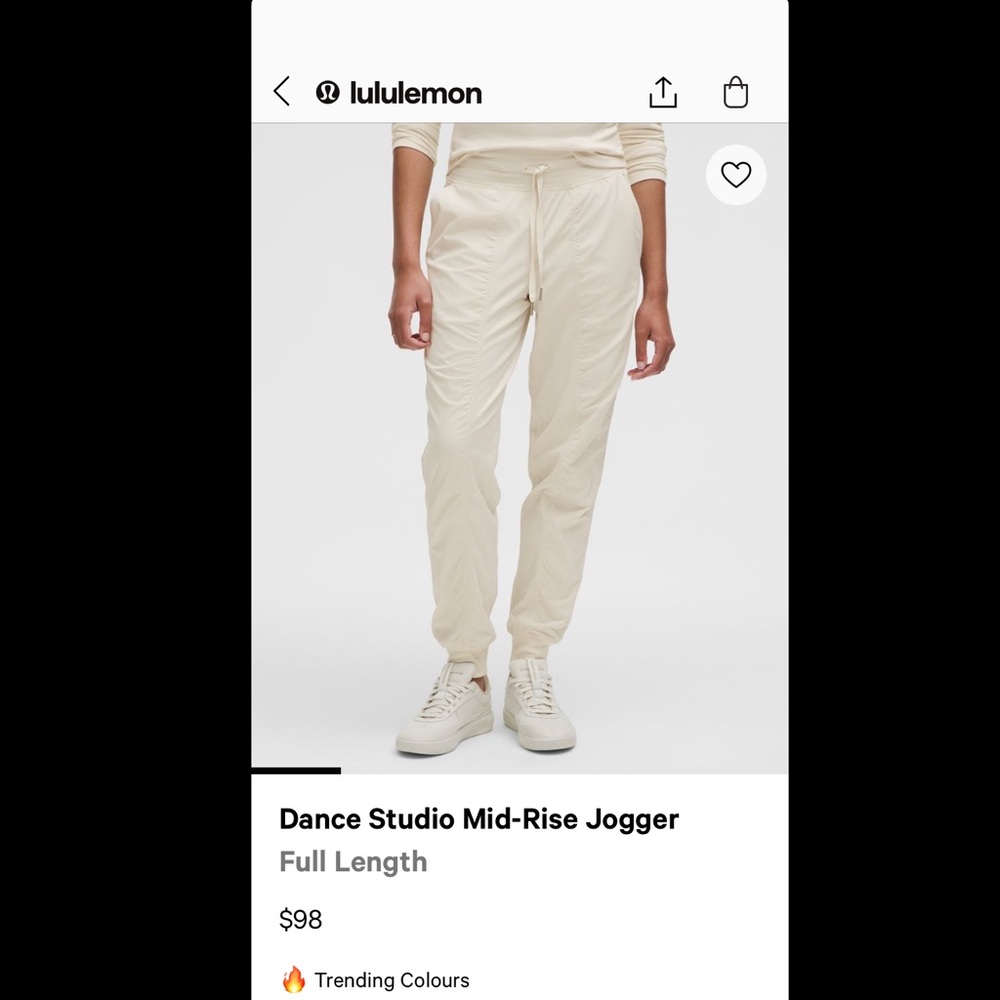 lululemon dance jogger full length!